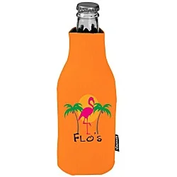 Zip-Up Bottle Koozie® Cooler