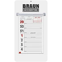 Weekly Tear Away Memo Calendar - Solids