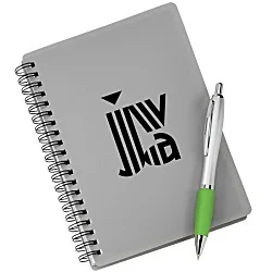 Silver Pocket Buddy Notebook Set