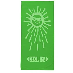 Tone on Tone Stock Art Towel - Sunburst