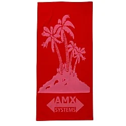 Tone on Tone Stock Art Towel - Palm Tree