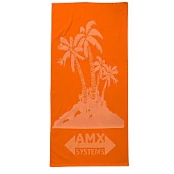 Tone on Tone Stock Art Towel - Palm Tree