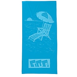 Tone on Tone Stock Art Towel - Chair with Umbrella