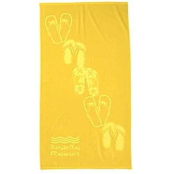 Tone on Tone Stock Art Towel - Sandals