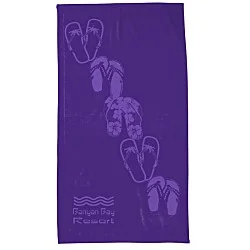 Tone on Tone Stock Art Towel - Sandals