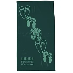 Tone on Tone Stock Art Towel - Sandals