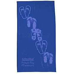 Tone on Tone Stock Art Towel - Sandals