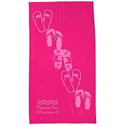 Tone on Tone Stock Art Towel - Sandals
