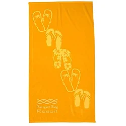 Tone on Tone Stock Art Towel - Sandals