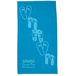 Tone on Tone Stock Art Towel - Sandals