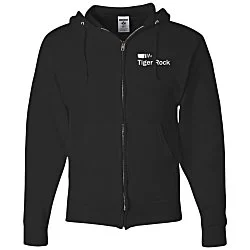 Jerzees NuBlend Full-Zip Hooded Sweatshirt - Screen