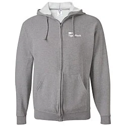 Jerzees NuBlend Full-Zip Hooded Sweatshirt - Screen