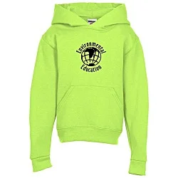 Jerzees NuBlend Hooded Sweatshirt - Youth - Screen