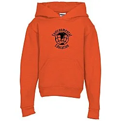 Jerzees NuBlend Hooded Sweatshirt - Youth - Screen