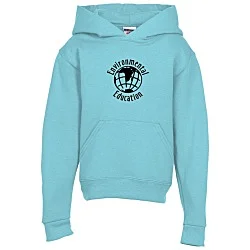 Jerzees NuBlend Hooded Sweatshirt - Youth - Screen