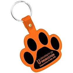 Paw Shaped Keychain - Translucent