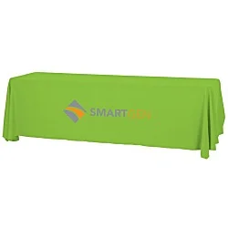 Serged Open-Back Table Throw with Pocket - 8'