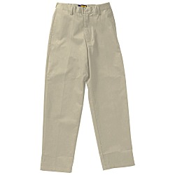 Teflon Treated Flat Front Pants - Men's