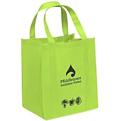 Veggie Print Big Thunder Tote - 15" x 13"