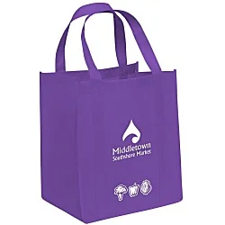 Veggie Print Big Thunder Tote - 15" x 13"