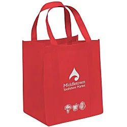 Veggie Print Big Thunder Tote - 15" x 13"