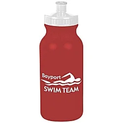 Sport Bottle with Push Pull Lid - 20 oz. - Colors - 24 hr
