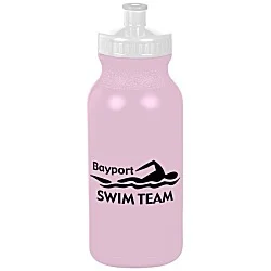 Sport Bottle with Push Pull Lid - 20 oz - Colors - 24 hr