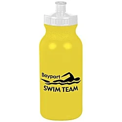 Sport Bottle with Push Pull Lid - 20 oz. - Colors - 24 hr