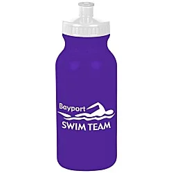 Sport Bottle with Push Pull Lid - 20 oz. - Colors - 24 hr