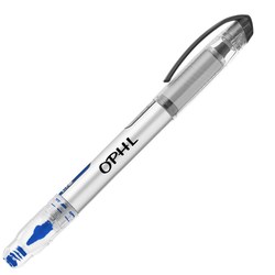 Slim Roller/Highlighter Combo Pen