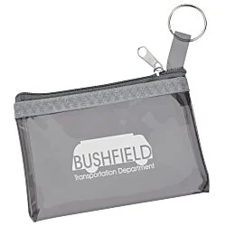 Key Ring Zippered Pouch