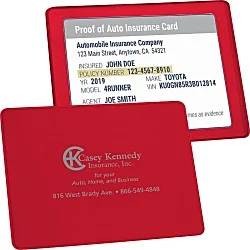 Proof of Insurance Holder
