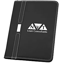 Contemporary Zippered Portfolio