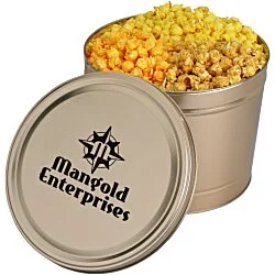 3-Way Popcorn Tin - Solid - 2 Gallon