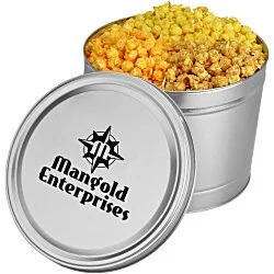 3-Way Popcorn Tin - Solid - 2 Gallon