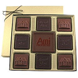Centerpiece Chocolates - 6 oz. - Thank You & House