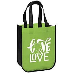 Laminated Fashion Tote - 11-3/4" x 9-1/4"