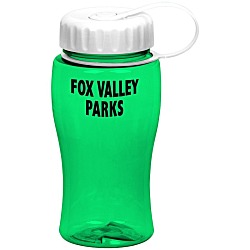 Poly-Pure Lite Bottle with Tethered Lid - 18 oz.