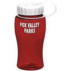 Poly-Pure Lite Bottle with Tethered Lid - 18 oz.