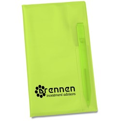 Monthly Pocket Planner with Pen - Translucent - Academic