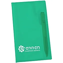 Monthly Pocket Planner with Pen - Translucent - Academic