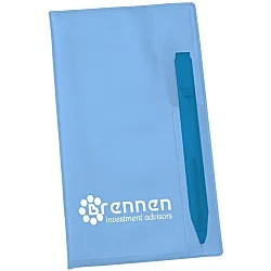 Monthly Pocket Planner with Pen - Translucent - Academic