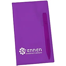 Monthly Pocket Planner with Pen - Translucent - Academic