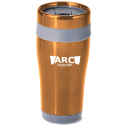 Sunset Stainless Steel Tumbler - 16 oz. - 24 hr