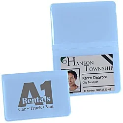 Fold Over Wallet - Translucent