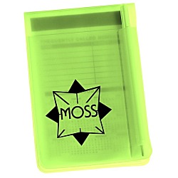 Memo Book with Pen and Paper - Translucent - 100 pages