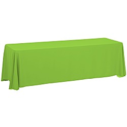 Serged Closed-Back Table Throw - 8' - Blank