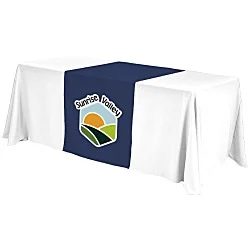 Serged 6-foot Closed-Back Table Throw and Runner Kit
