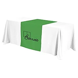 Serged 6' Closed-Back Table Throw and Runner Kit