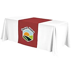 Serged 6-foot Closed-Back Table Throw and Runner Kit